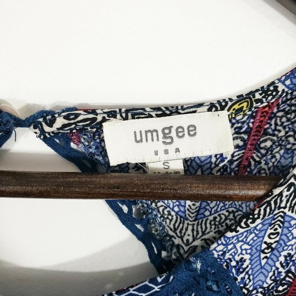 Umgee Bohemian Swim Cover Up Dress - Picture 4 of 4